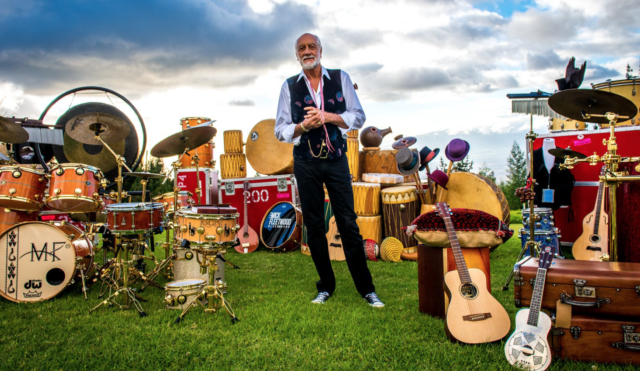 Press photo of Mick Fleetwood